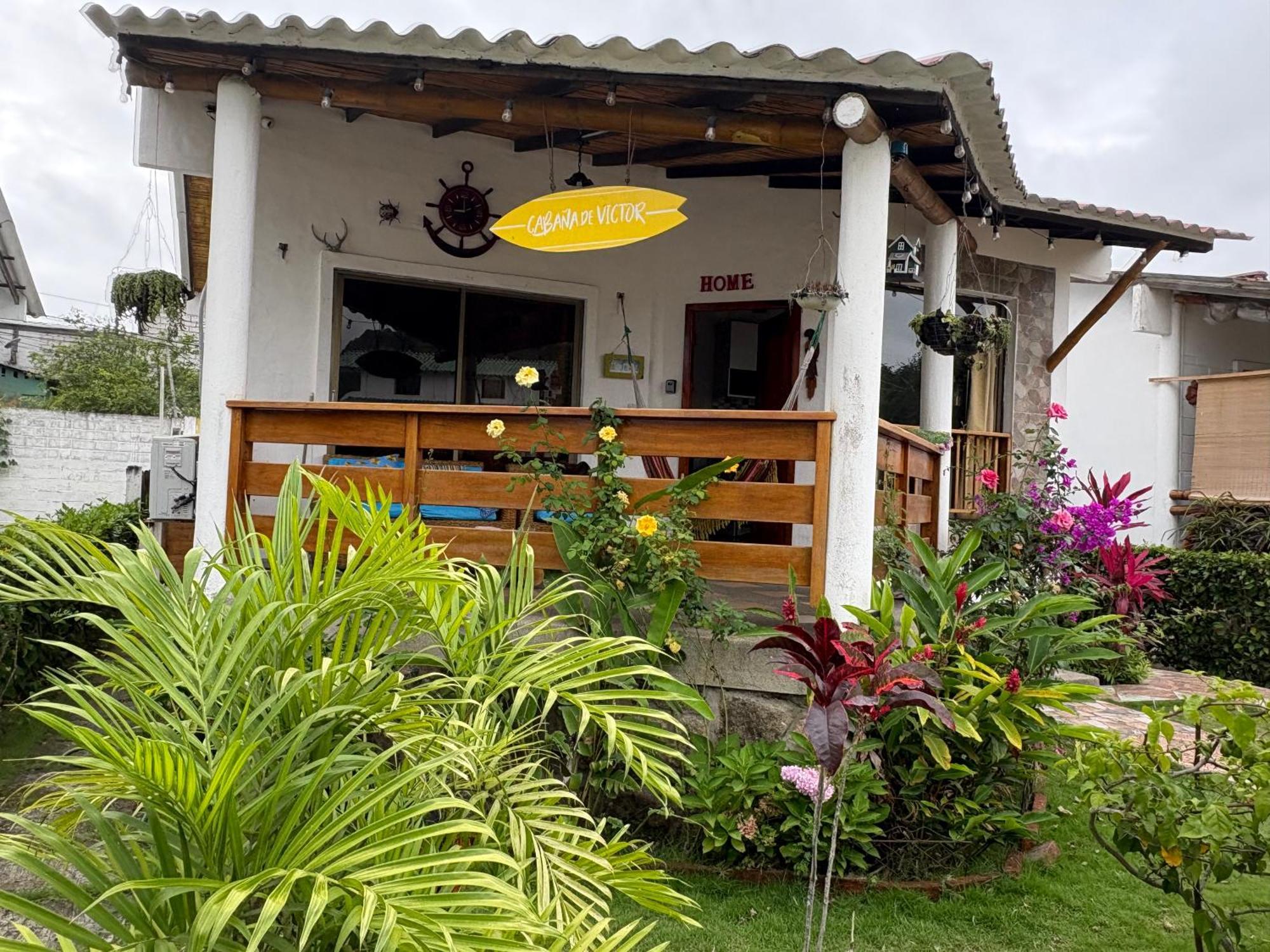 La Cabana De Victor Olón Exteriör bild